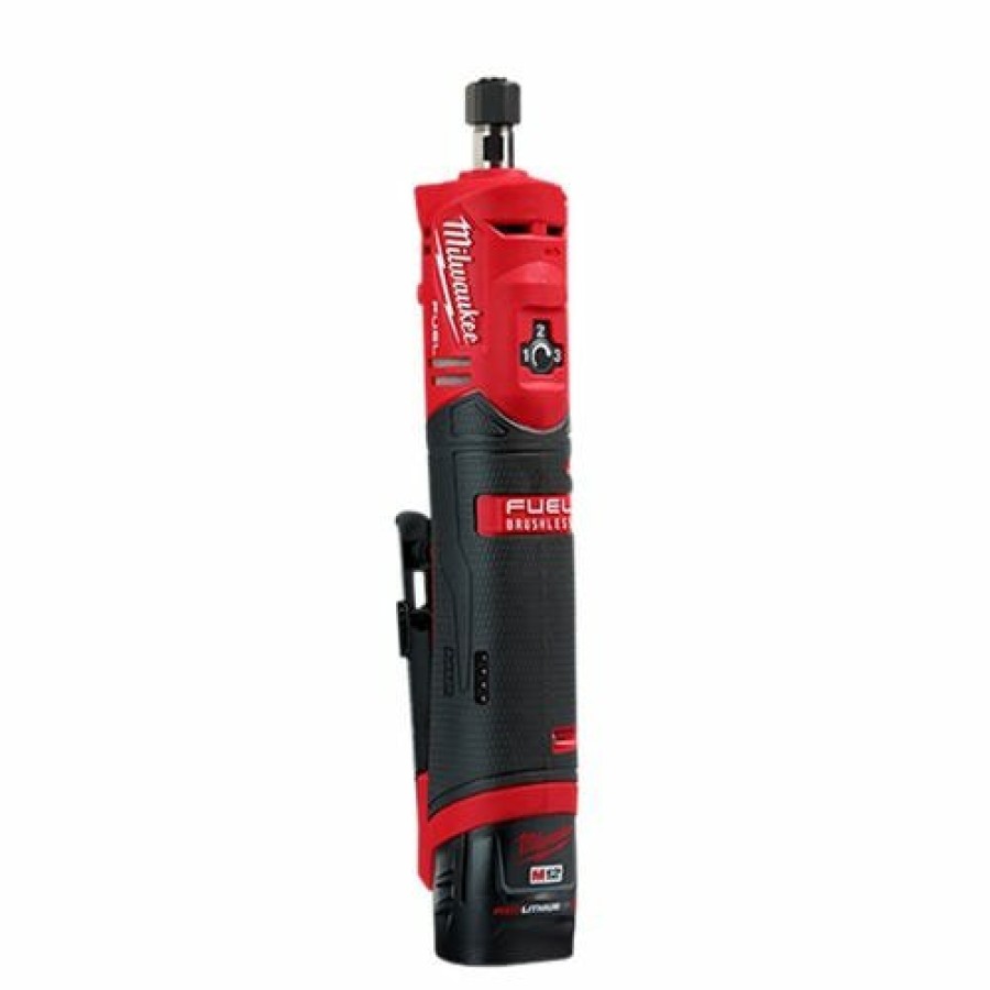 Power Tools Milwaukee Tools | Milwaukee M12 Fuel 1/4" Straight Die Grinder (Bare Tool) 2486-20