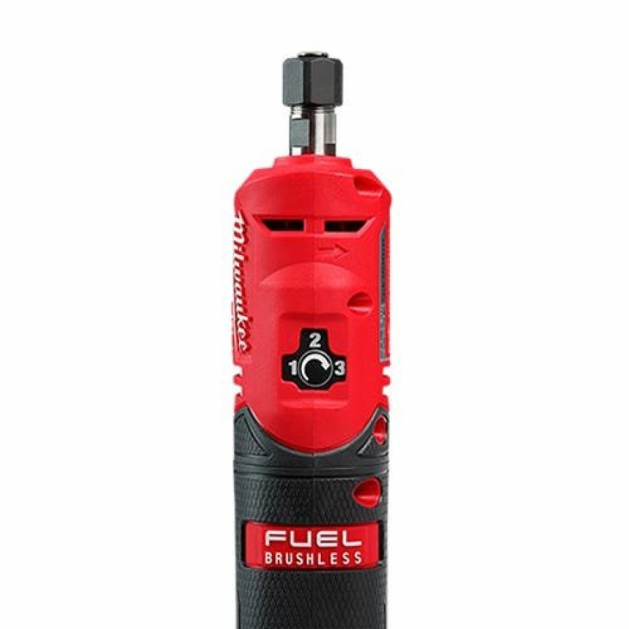 Power Tools Milwaukee Tools | Milwaukee M12 Fuel 1/4" Straight Die Grinder (Bare Tool) 2486-20