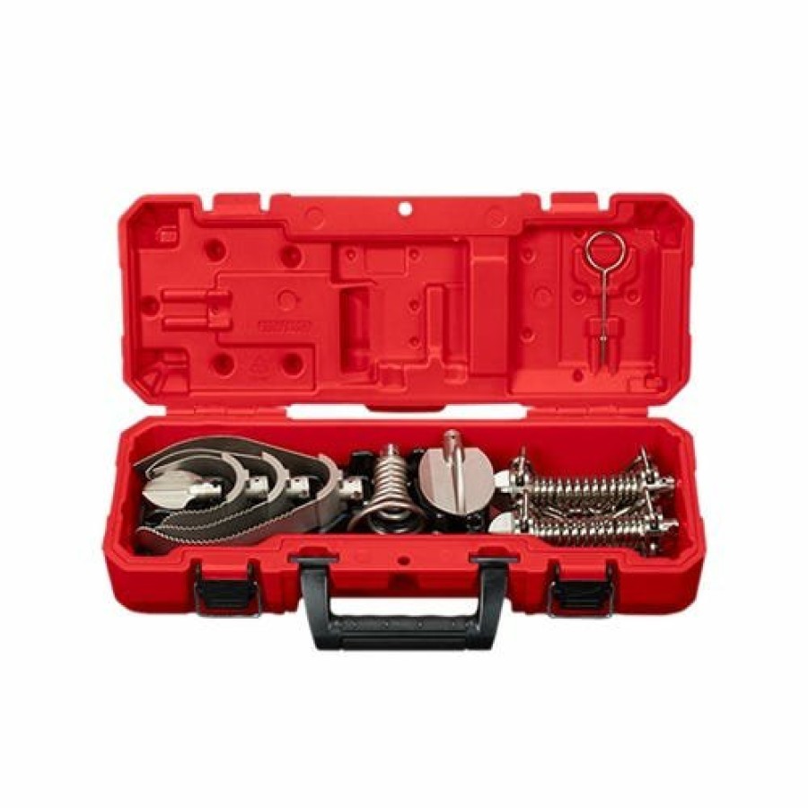 Power Tools Milwaukee Tools | Milwaukee Head Attachment Kit For 7/8" Sectional Cable 48-53-3840