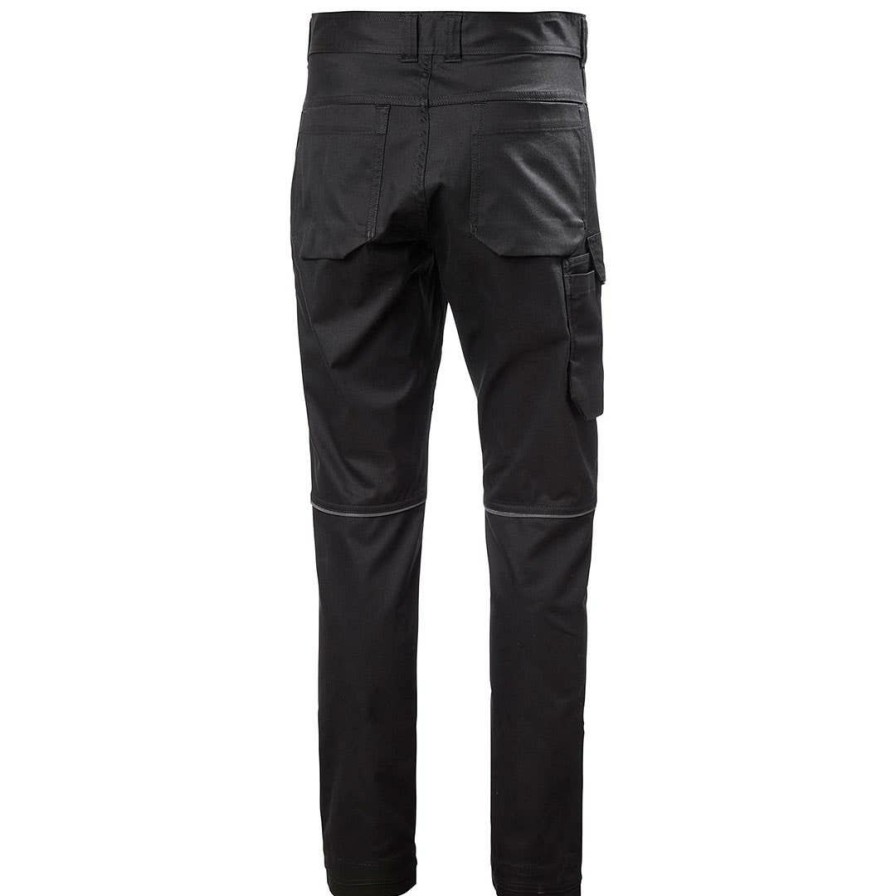 Safety & Work Wear Helly Hansen | Helly Hansen Black Manchester Service Pants 77526-990