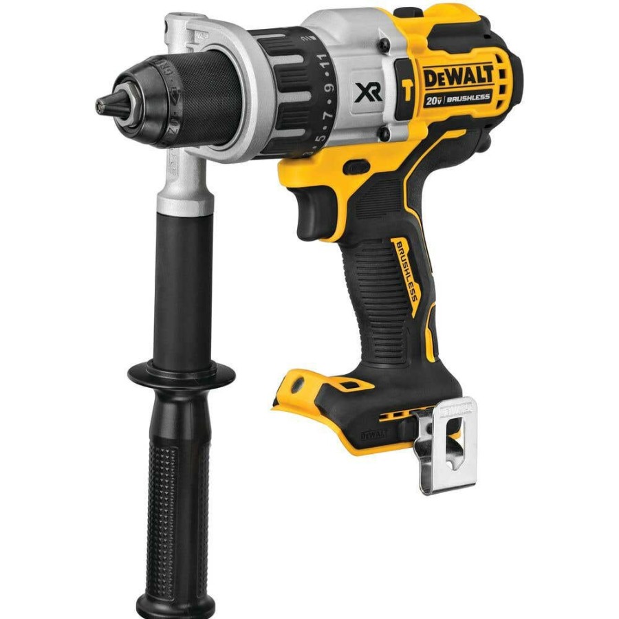 Power Tools DeWalt | Dewalt 20V Max Xr Premium Brushless Hammer Drill With Power Detect (Tool Only) Dcd998B