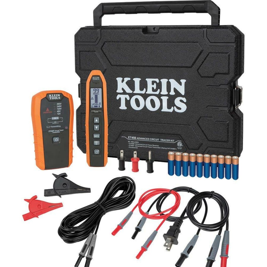 Power Tools Klein Tools | Klein Advanced Circuit Tracer Kit Et450