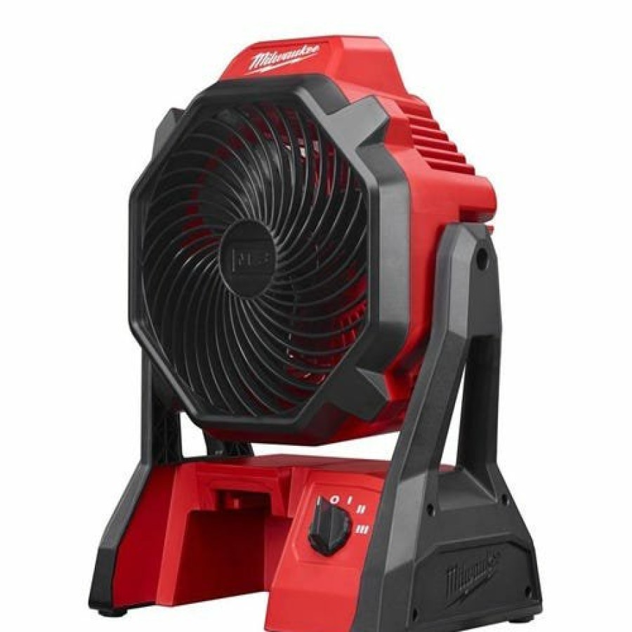 Power Tools Milwaukee Tools | Milwaukee M18 Cordless 3 Speed Jobsite Fan Ac/Dc 284 Cfm (Bare Tool) 0886-20