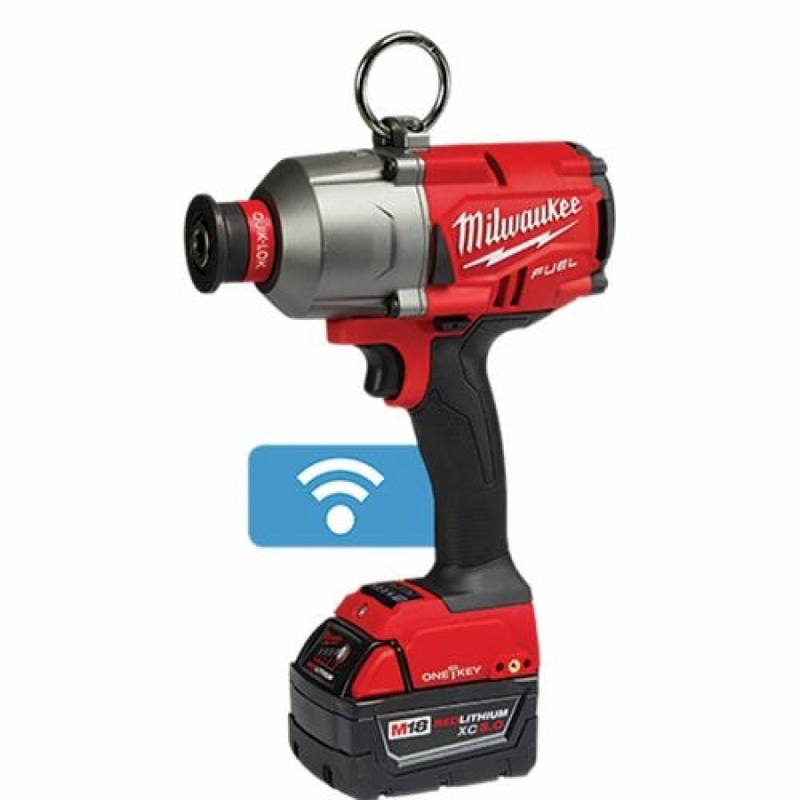 Power Tools Milwaukee Tools | Milwaukee M18 Fuel 7/16" Hex Utility High Torque Impact Wrench One-Key (5.0Ah) Kit 2865-22