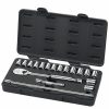 Hand Tools Gearwrench Tools | Gearwrench 18 Piece 1/2" Standard Metric Mechanics Tool Set 80708