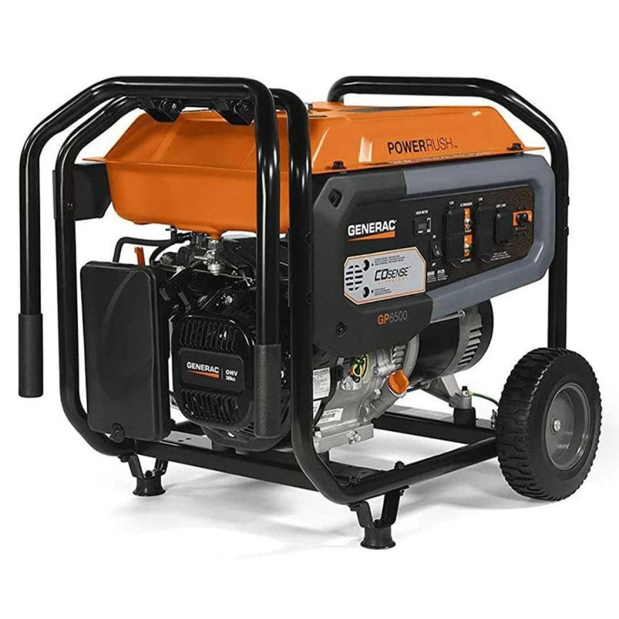 Power Tools Generac | Generac Gp Series Gp6500 50St 6500 Watt Cosense Portable Generator 7683