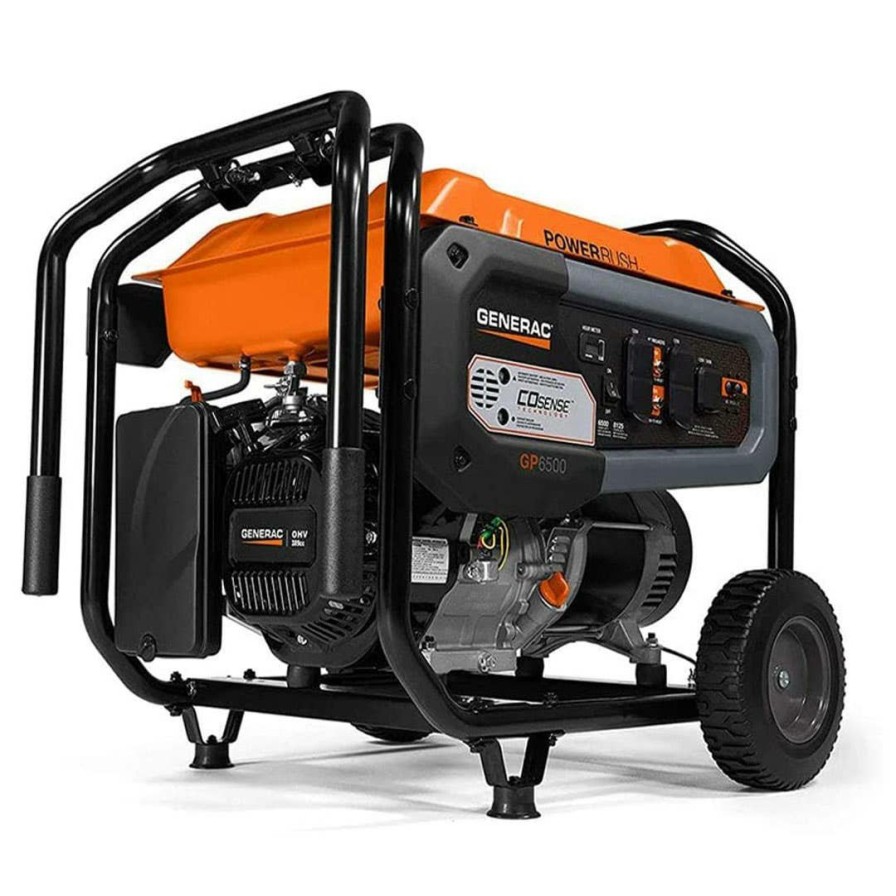 Power Tools Generac | Generac Gp Series Gp6500 50St 6500 Watt Cosense Portable Generator 7683