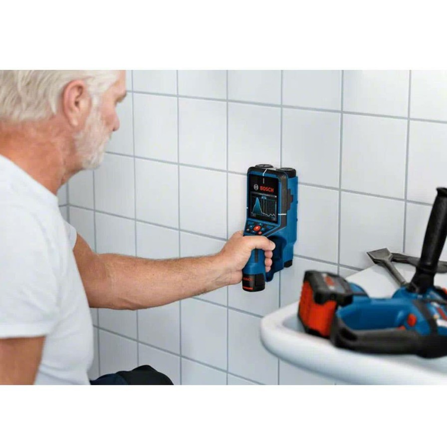 Power Tools Bosch Power Tools | Bosch Wall & Floor Scanner Radar Technology 8" Depth Metal/Concrete D-Tect200C