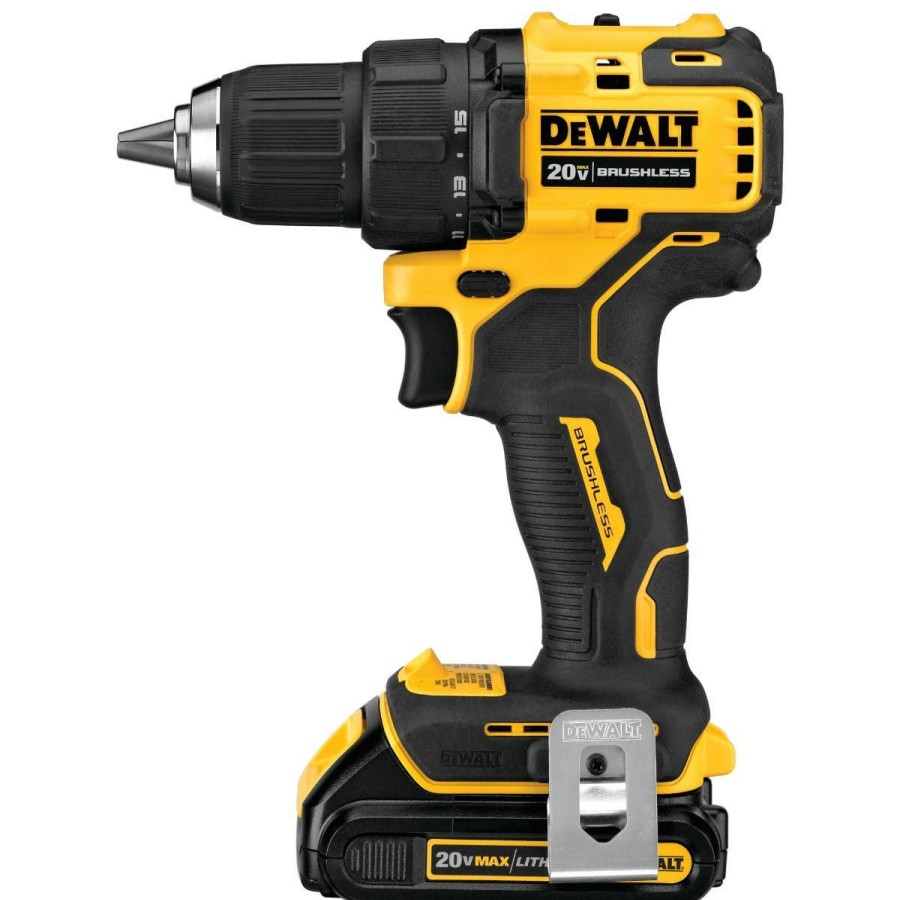 Power Tools DeWalt | Dewalt Atomic 20V Max* Brushless Cordless 2-Tool Combo Kit Dck278C2